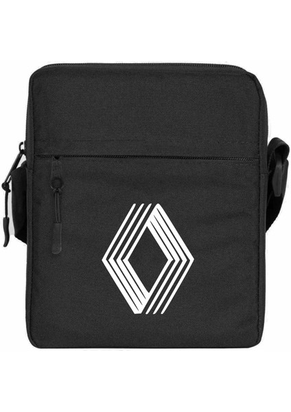 Renault Logo Omuz Çantası Fermuarlı Siyah Renk