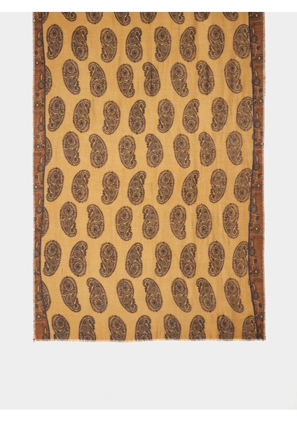 Yün Karışımlı Baskılı Şal fırsatları