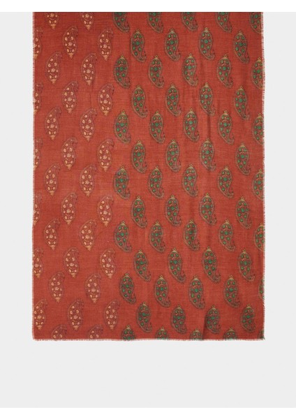 Yün Karışımlı Baskılı Şal modelleri