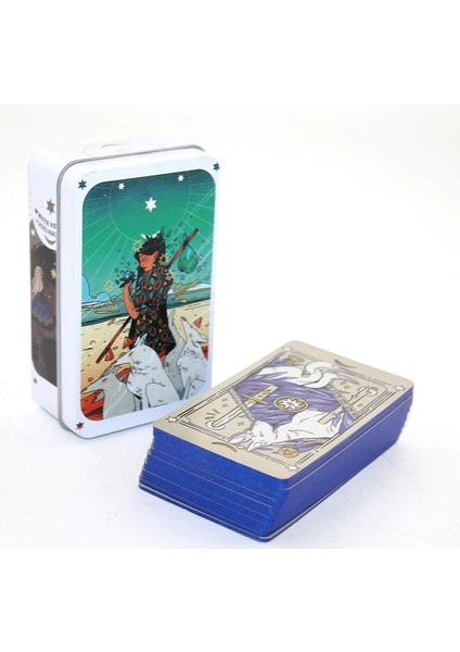 Ieg® Metal Kutulu Tarot Kartı White Numen