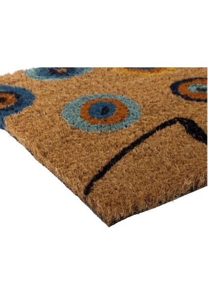 Bej Nazar Boncuklu Kapı Önüpaspası 60X25CM fiyatları