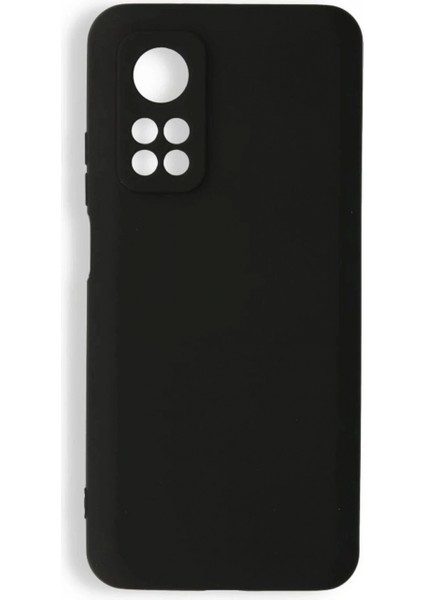 Ieg Xiaomi Mi 10T Kılıf Nano Içi Kadife Silikon - Siyah