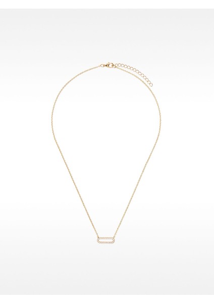 Zirkon Taşlı Kısa Kolye