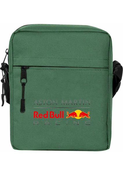 Aston Martin Redbull Racing Omuz Çantası Fermuarlı Yeşil Renk