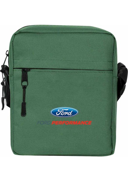 Ford Performance Omuz Çantası Fermuarlı Yeşil Renk