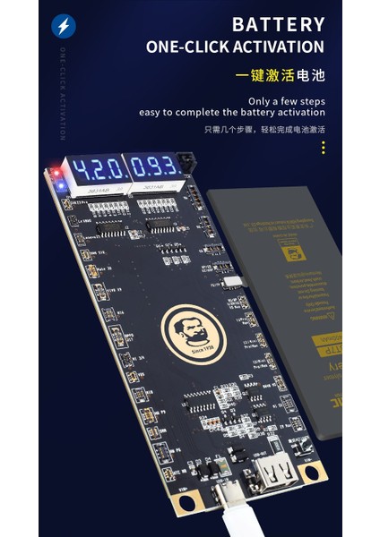 BA27 Batarya Şoklama Cihazi Ios + Android Yeni Nesil fırsatları