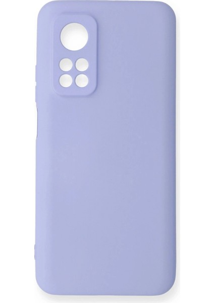 Ieg Xiaomi Mi 10T Kılıf Nano Içi Kadife Silikon - Lila