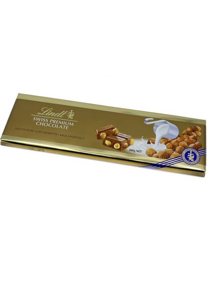Swiss Premium Bütün Fındıklı Sütlü Isviçre Çikolatası 300 G