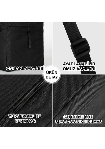 Imagine Dragons Logo Omuz Çantası Fermuarlı Siyah Renk indirimleri