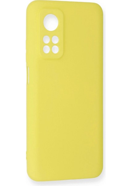 Ieg Xiaomi Mi 10T Kılıf Nano Içi Kadife Silikon - Sarı fiyatları