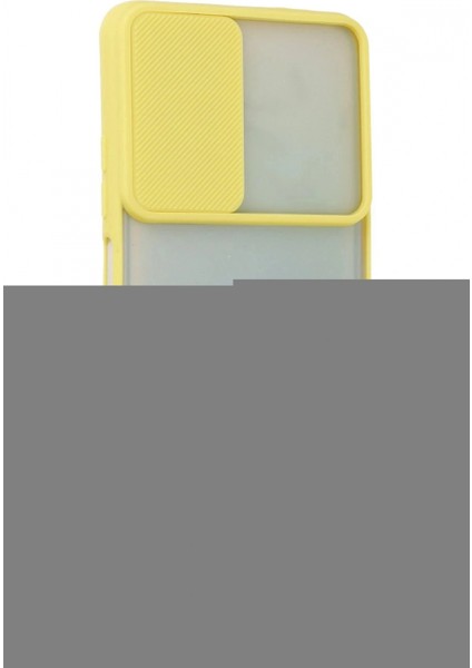 Ieg Xiaomi Redmi Note 11 Kılıf Palm Buzlu Kamera Sürgülü Silikon - Sarı fiyatları