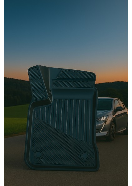 Peugeot 208 Elektrikli Uyumlu 3D Oto Paspas Premium fiyatları