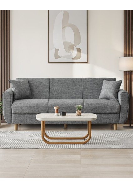 Flavia 3'lü Kanepe Salon, Oturma Odası Yataklı Bazalı fiyatları