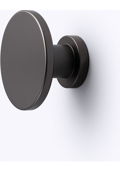 Alex 70 mm Füme Askı Askılık Duvar Vidalı Çanta Elbise Asma Portmanto Vestiyer Banyo Mutfak Askısı