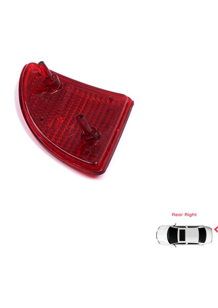 Renault Kangoo Mk1 Express Kubistar X76 Dacia Logan Mk1 Ks Mcv Van Için Arka Sağ Tampon Reflektörü modelleri