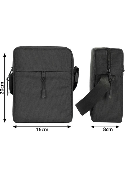 Motocrycle Heartbeat Gear Omuz Çantası Fermuarlı Siyah Renk modelleri