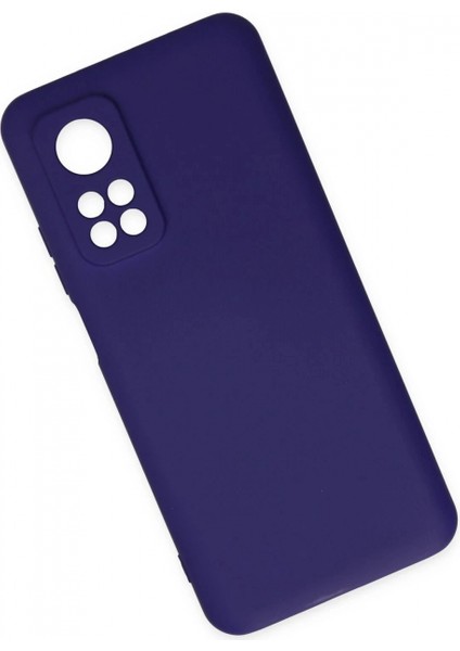 Ieg Xiaomi Mi 10T Kılıf Nano Içi Kadife Silikon - Mor modelleri