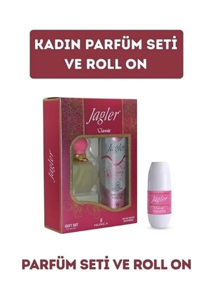 Kadın Parfüm Seti ve Rolon EDP 50 ml Uzun Süre Kalıcı Koku Deneyimi fiyatları