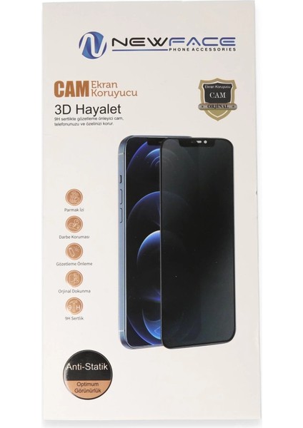 Samsung Galaxy A14 4g 3D Antistatik Hayalet Cam Ekran Koruyucu modelleri