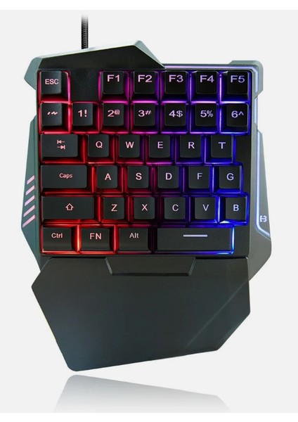 G7 Rgb Tek El 35 Tuşlu Kablolu Oyun Klavyesi