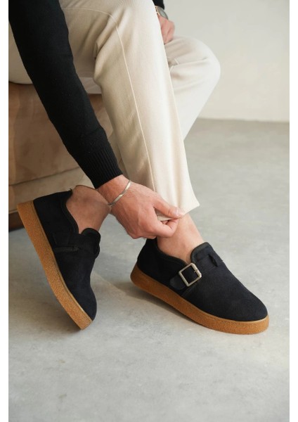 Xmpdby Kb-Kx1 Kuback Lacivert Kahve Taban Kürklü Günlük Erkek Ayakkabı (Numara: 44)