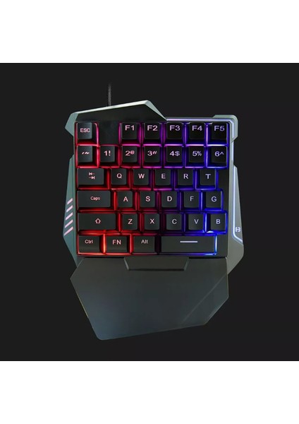 G7 Rgb Tek El 35 Tuşlu Kablolu Oyun Klavyesi