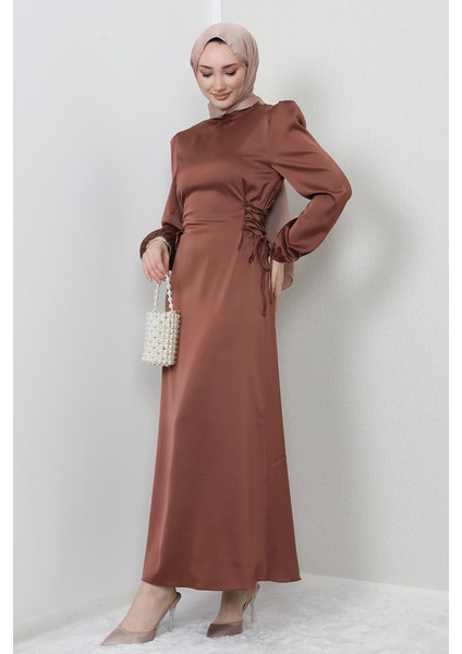 Sahra Tesettür Elbise Bakır fiyatları