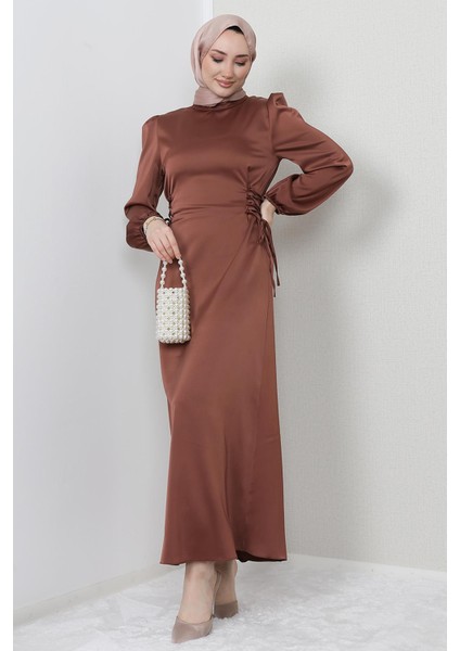 Sahra Tesettür Elbise Bakır fırsatları