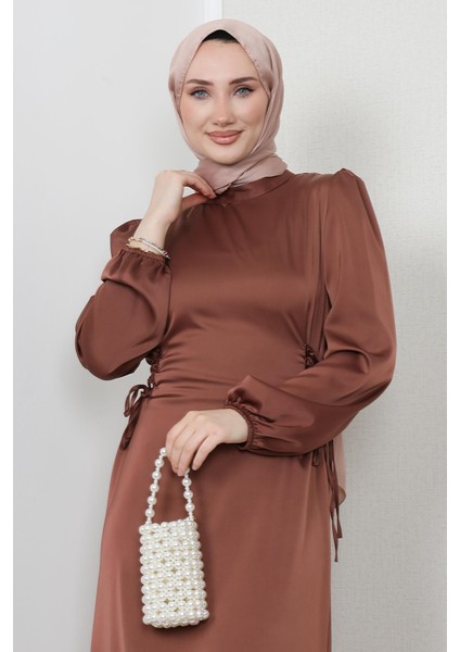 Sahra Tesettür Elbise Bakır indirimleri