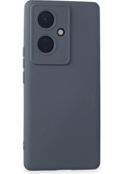 Vivo V29 Lite Kılıf Nano Içi Kadife Silikon - Gri