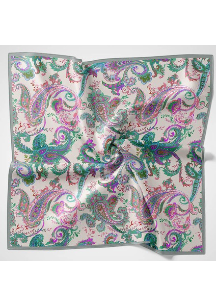 Naturel Eşarp | Ateş Çiçeği