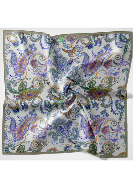 Naturel Eşarp | Ateş Çiçeği