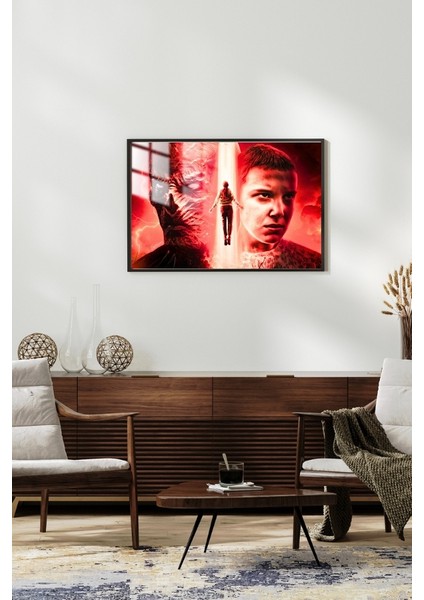 Çerçeveli Stranger Things Metal Poster Tablo modelleri
