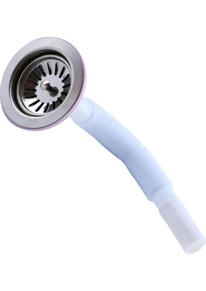 Geniş Ağızlı Tırnaklı Körüklü Lavabo Sifon