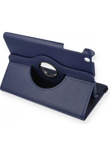 iPad Mini 1 Kılıf 360 Tablet Deri Kılıf - Lacivert