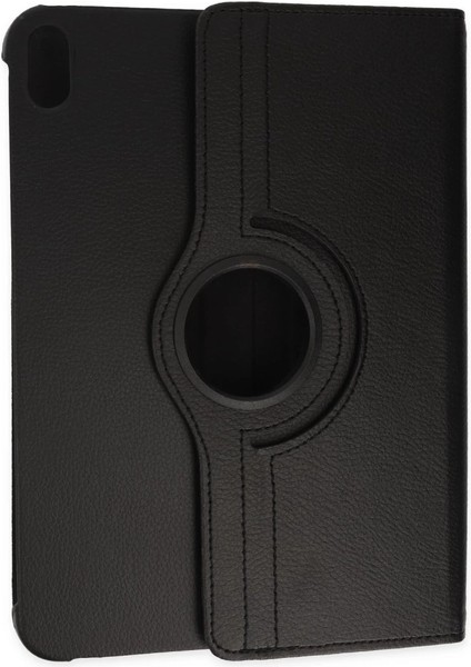 Ipad 2022 10.9 (10.nesil) Kılıf 360 Tablet Deri Kılıf - Siyah