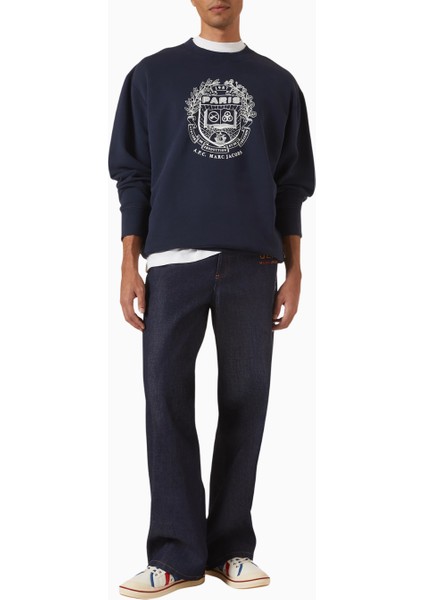 x Marc Jacobs Navy Cotton Erkek Sweatshirt fiyatları