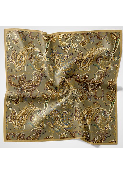 Naturel Eşarp | Ateş Çiçeği