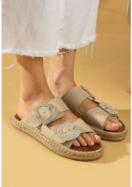 Xmpdby Hertas Bej Nubuk Tokalı Terlik (Numara: 37)