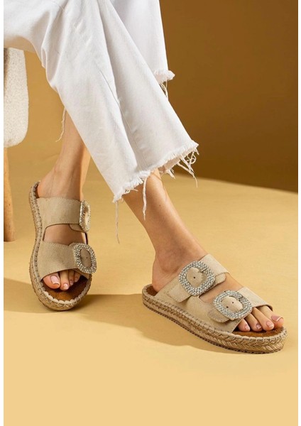 Xmpdby Hertas Bej Nubuk Tokalı Terlik (Numara: 37) fiyatları