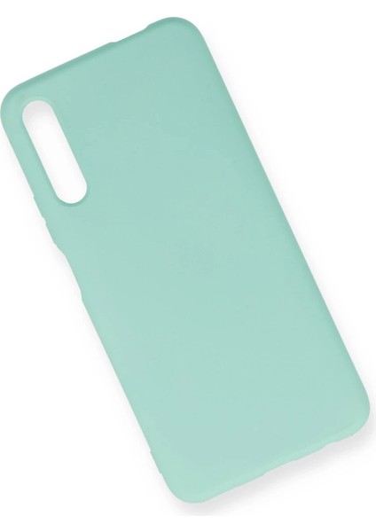 Huawei P Smart Pro / Y9S Kılıf Nano Içi Kadife Silikon - Turkuaz modelleri