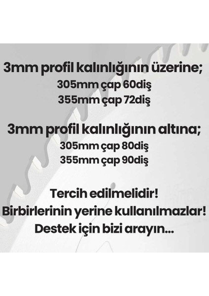 Ø355X2.40X25.4X72Z Dry Cut Metal Kronberg Demir Profil Testeresi modelleri