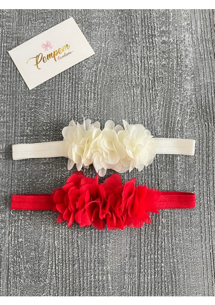 Kız Bebek Frida Saç Bandı 2li (0-1 Yaş)