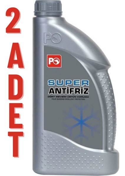 Super Antifriz 1 Lt (2 Adet)