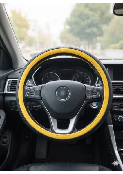 Renault Clio Iv 4 2012-2019NEW Geçmeli Direksiyon Kılıfı Premium Ürün