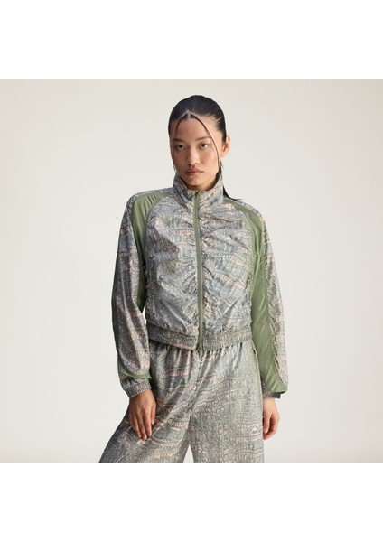 JN2213 Asmc Trackjkt P Kadın By Stella Mccartney Printed Fermuarlı Üst