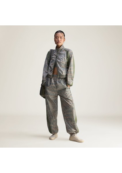 JN2213 Asmc Trackjkt P Kadın By Stella Mccartney Printed Fermuarlı Üst