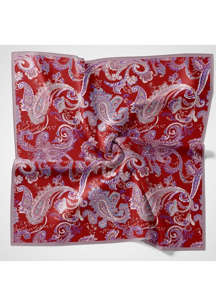 Naturel Eşarp | Ateş Çiçeği