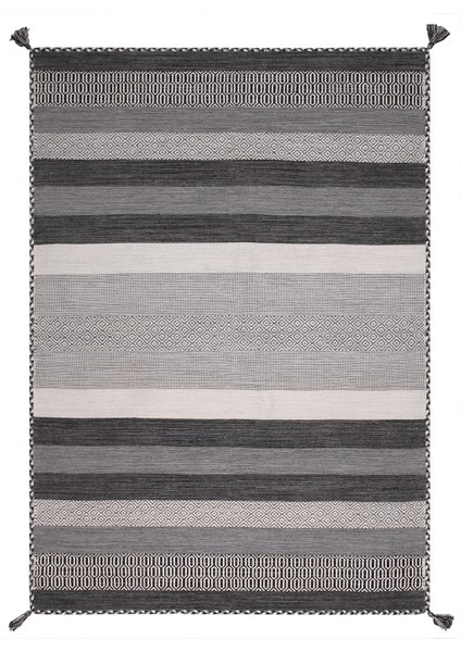 Myhome Hali Iskandinav Kilim Trb-04 Gri