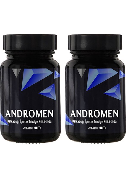 Anrdomen2 Kutu Erkeklere Özel Yoğun Balkabağı Ekstratı Içeren 30 Lu Formül